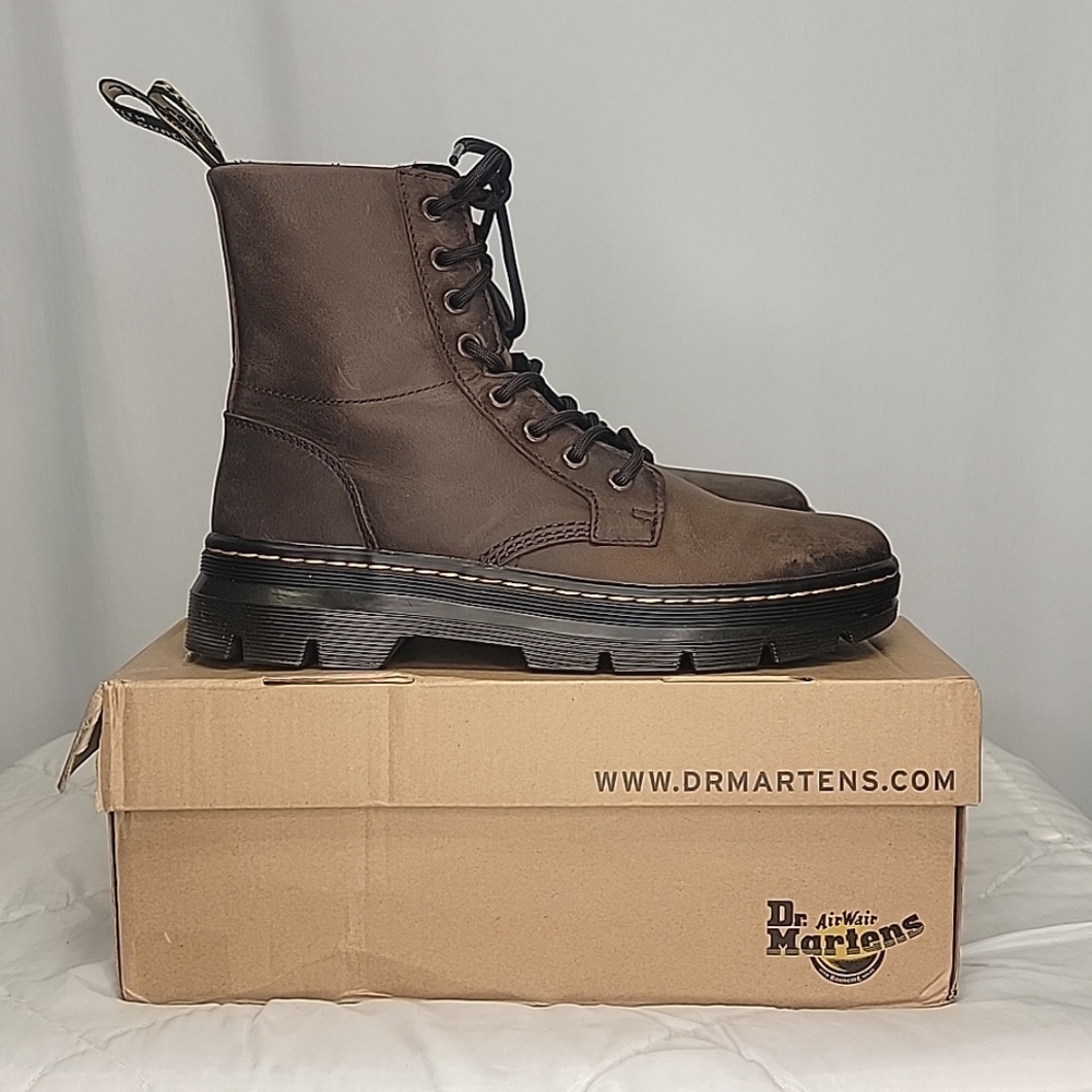 DR MARTENS COMBS CRAZY HORSE BOOTS